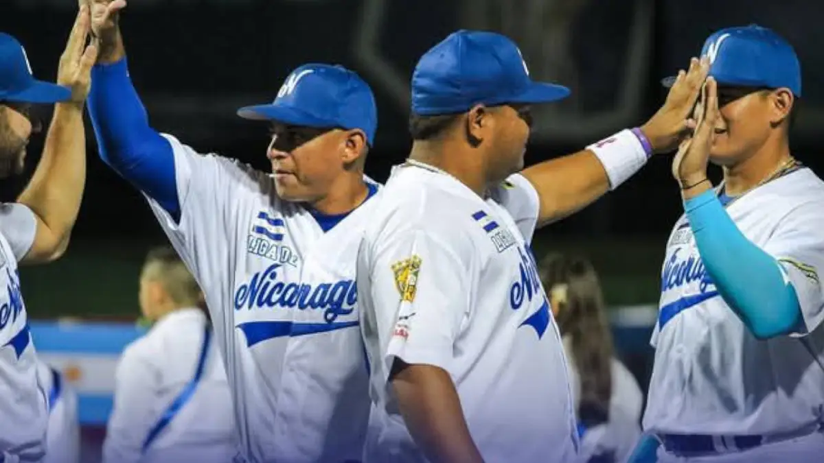 Nicaragua gana a Cuba en la Serie de las Américas. Crédito IMAGESEARCHMAN 